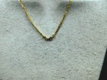 14kt gold chain italy 17 view